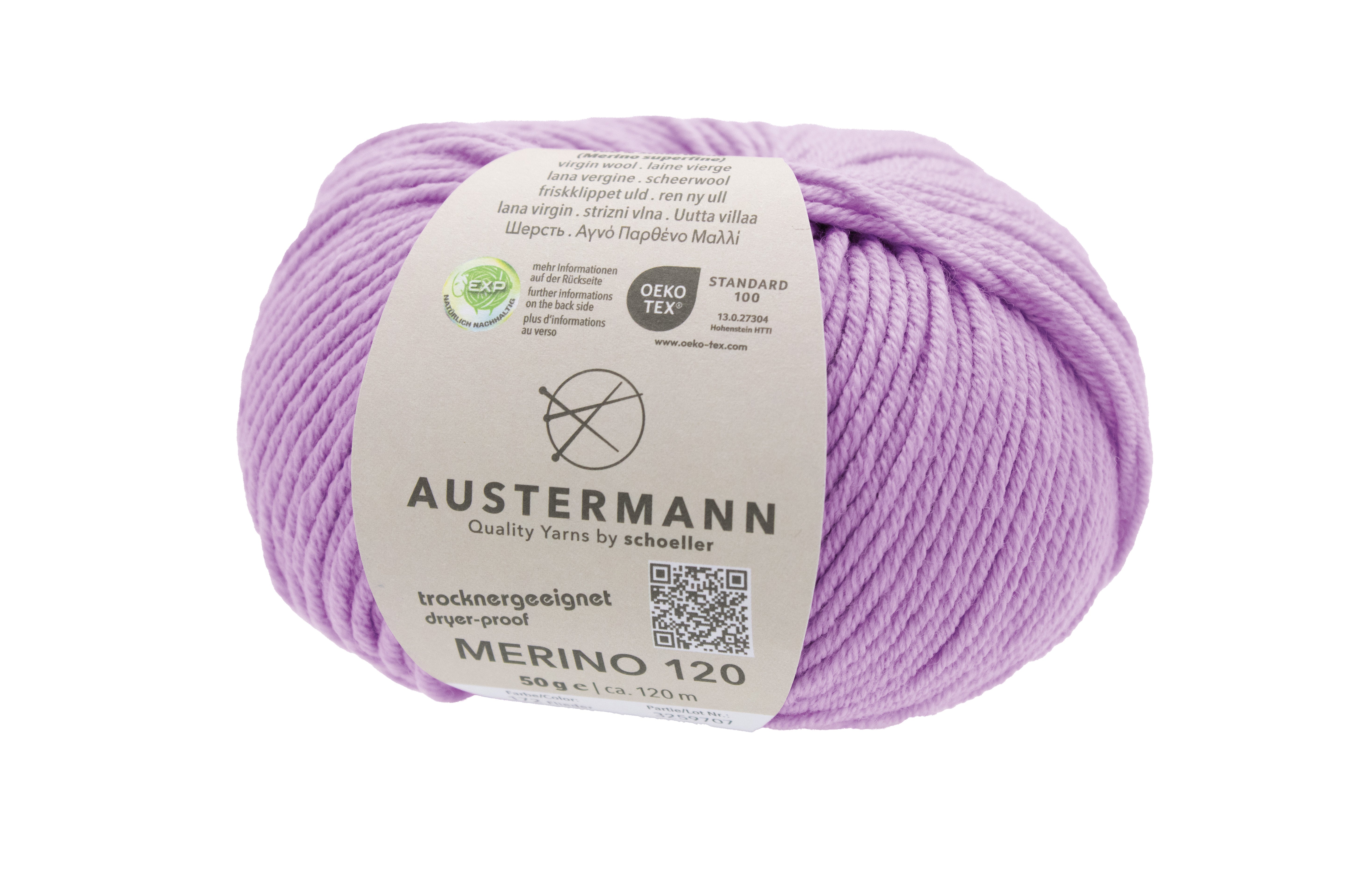 Austermann Merino Superfine 120 neulelanka 50g