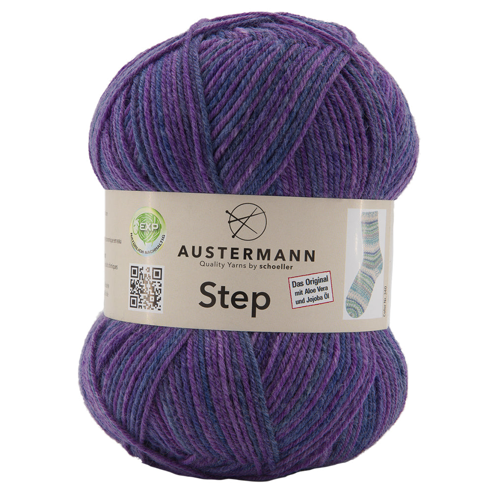 Step 4 kirjava sukkalanka 100 g