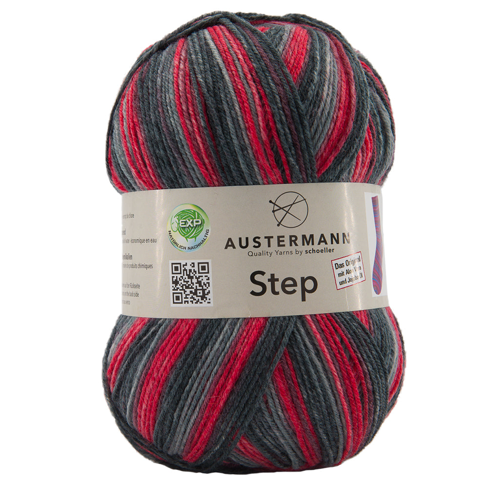 Step 4 kirjava sukkalanka 100 g