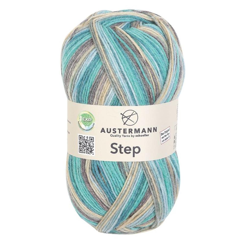 Step 4 kirjava sukkalanka 100 g