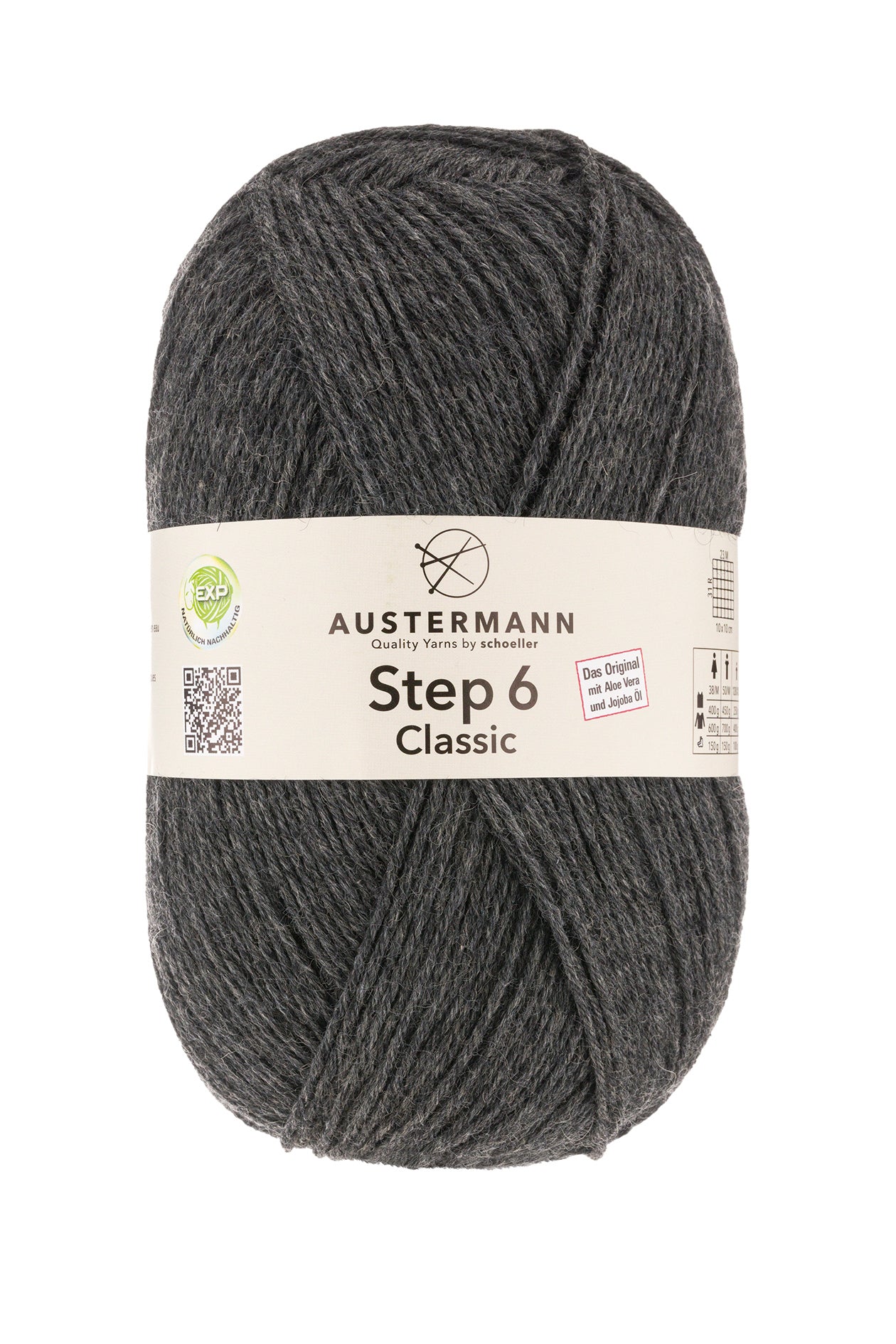 Step 6 Classic yksivärinen sukkalanka 150 g