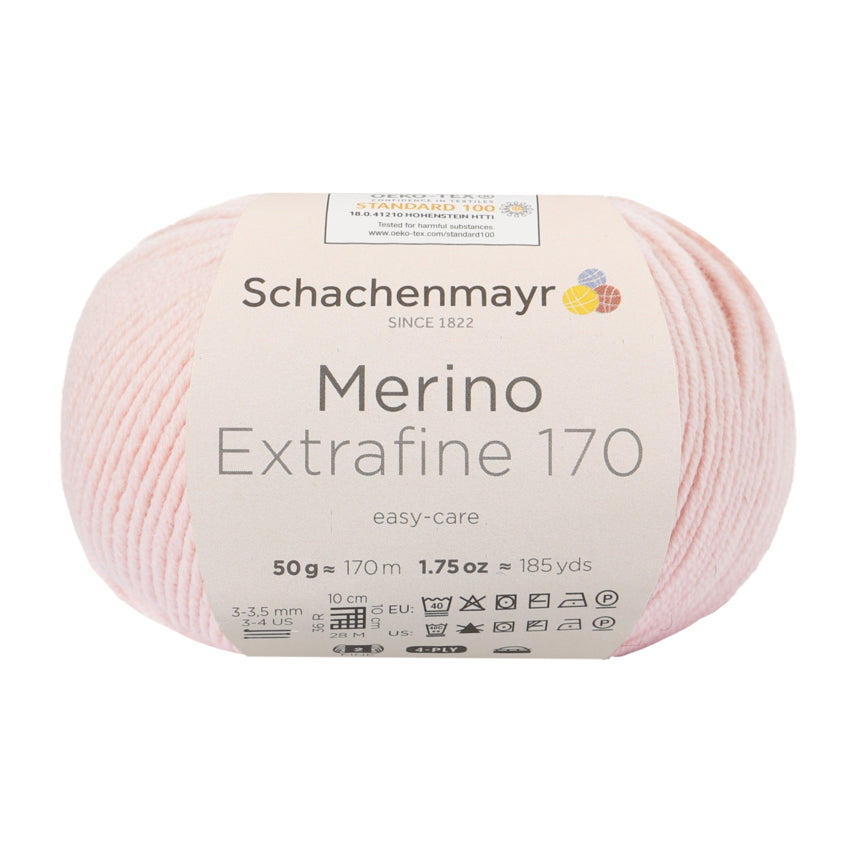 Schachenmayr Merino Extrafine 170 neulelanka 50 g