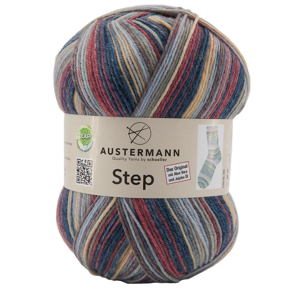 Step 4 kirjava sukkalanka 100 g