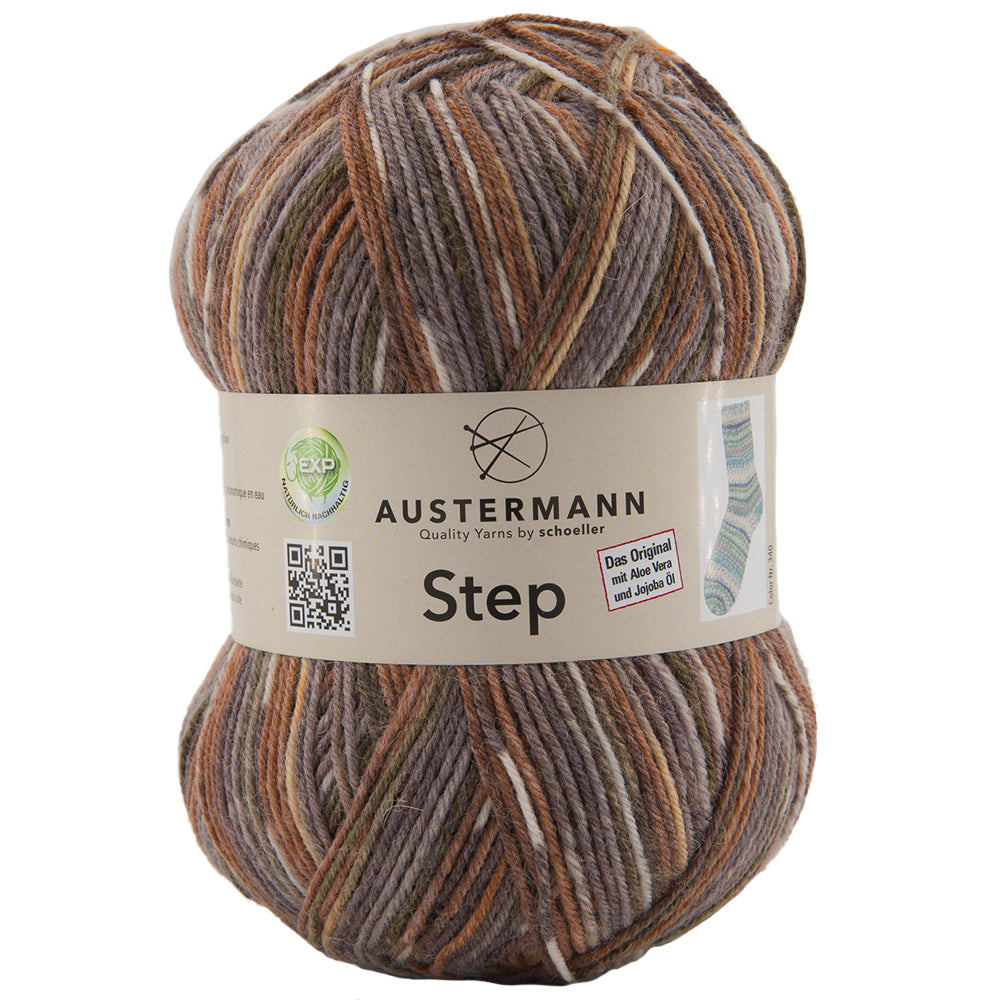 Step 4 kirjava sukkalanka 100 g