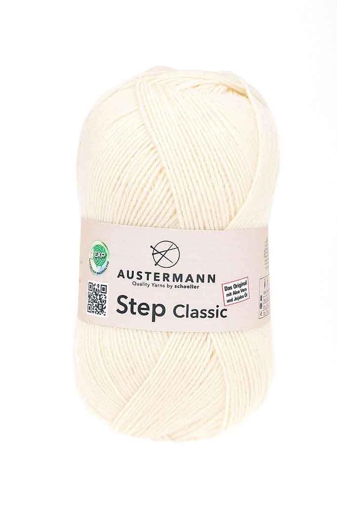 Step 4 Classic yksivärinen sukkalanka 100 g