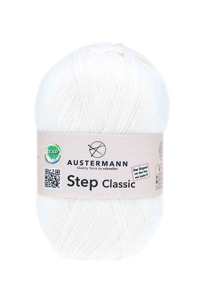 Step 4 Classic yksivärinen sukkalanka 100 g