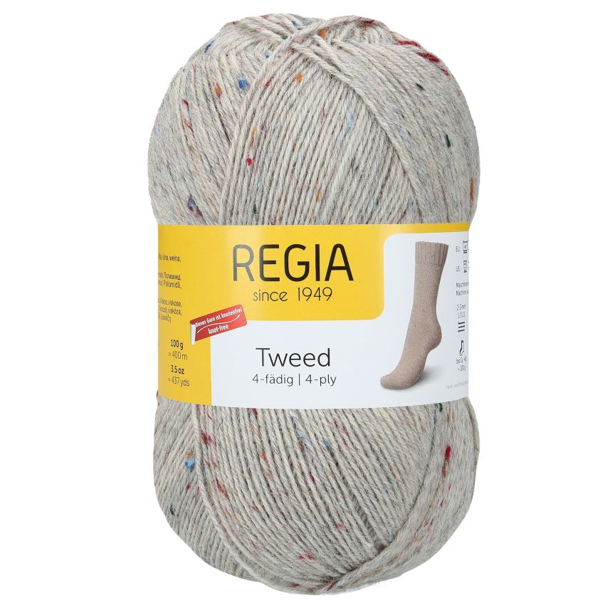 Regia Tweed 4 sukkalanka 100 g