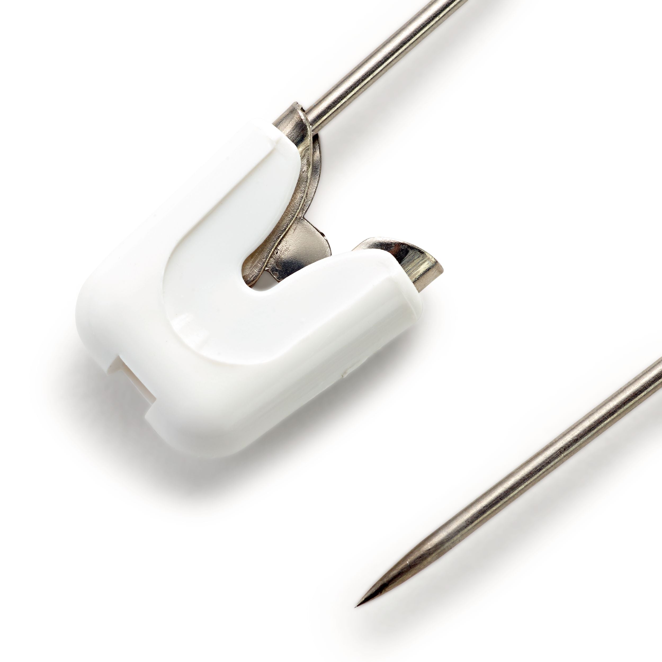 Babyhakaneula, 55mm, valkoinen