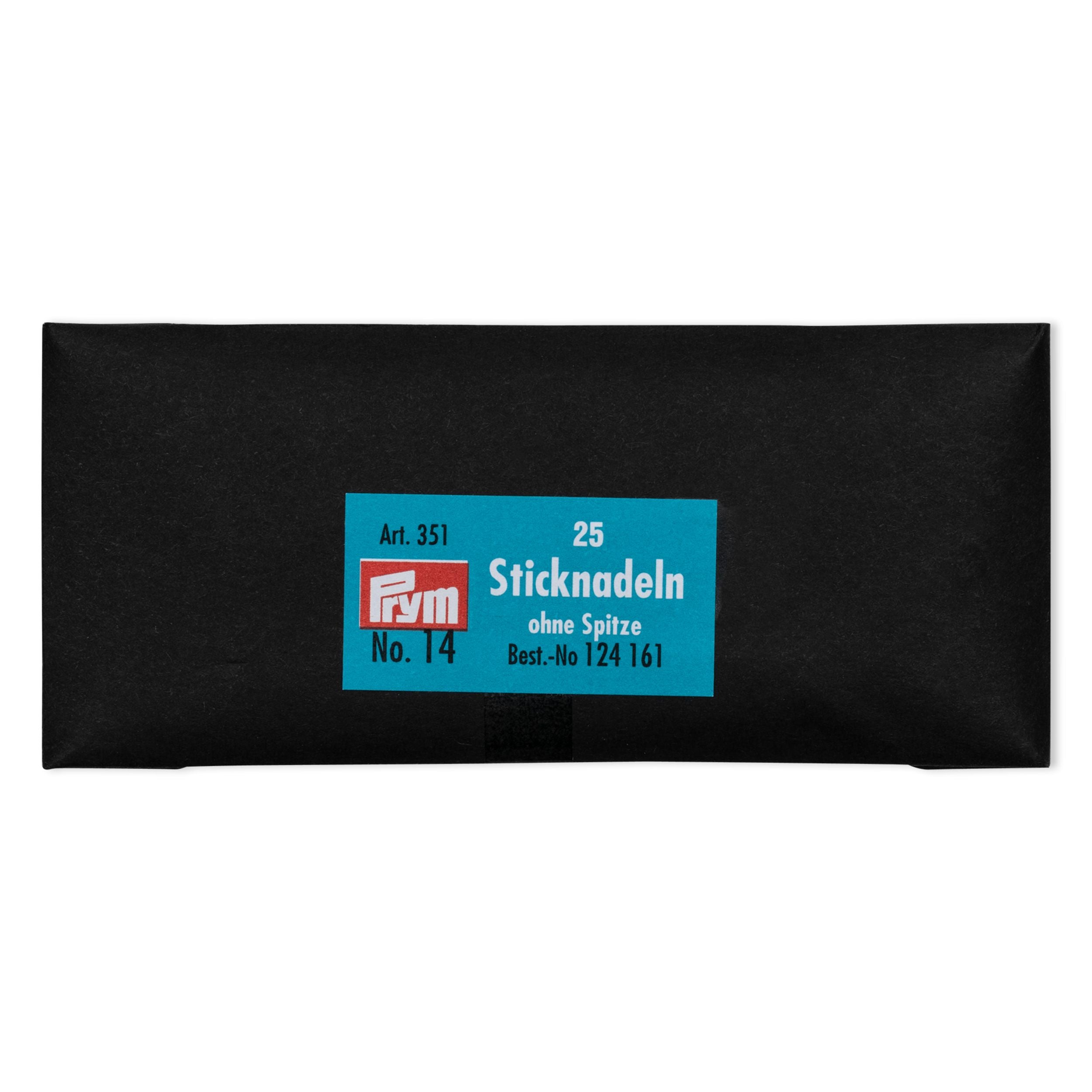 Kirjontaneula, tylppä, eri kokoja