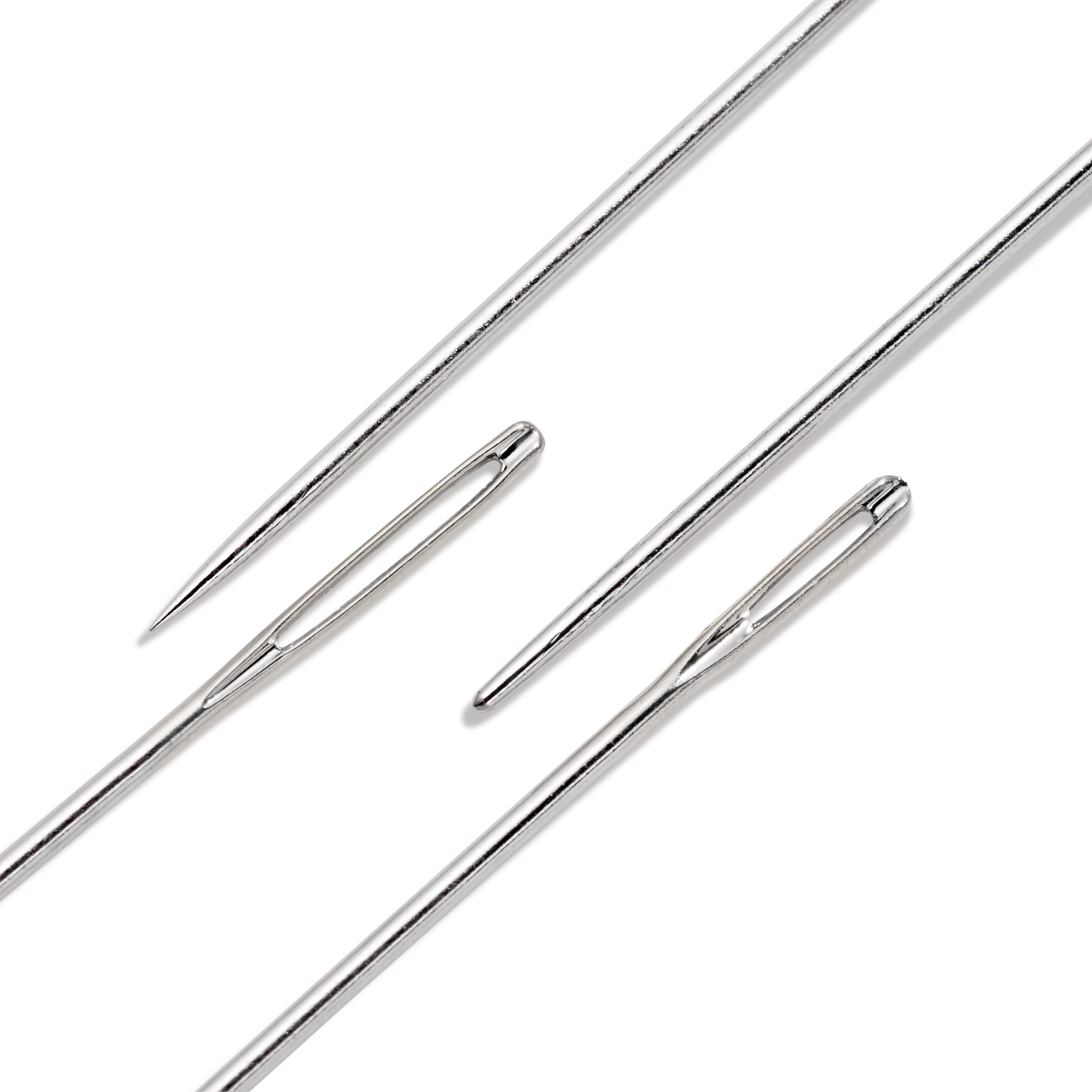 Kirjonta- ja helmenompeluneula lajitelma