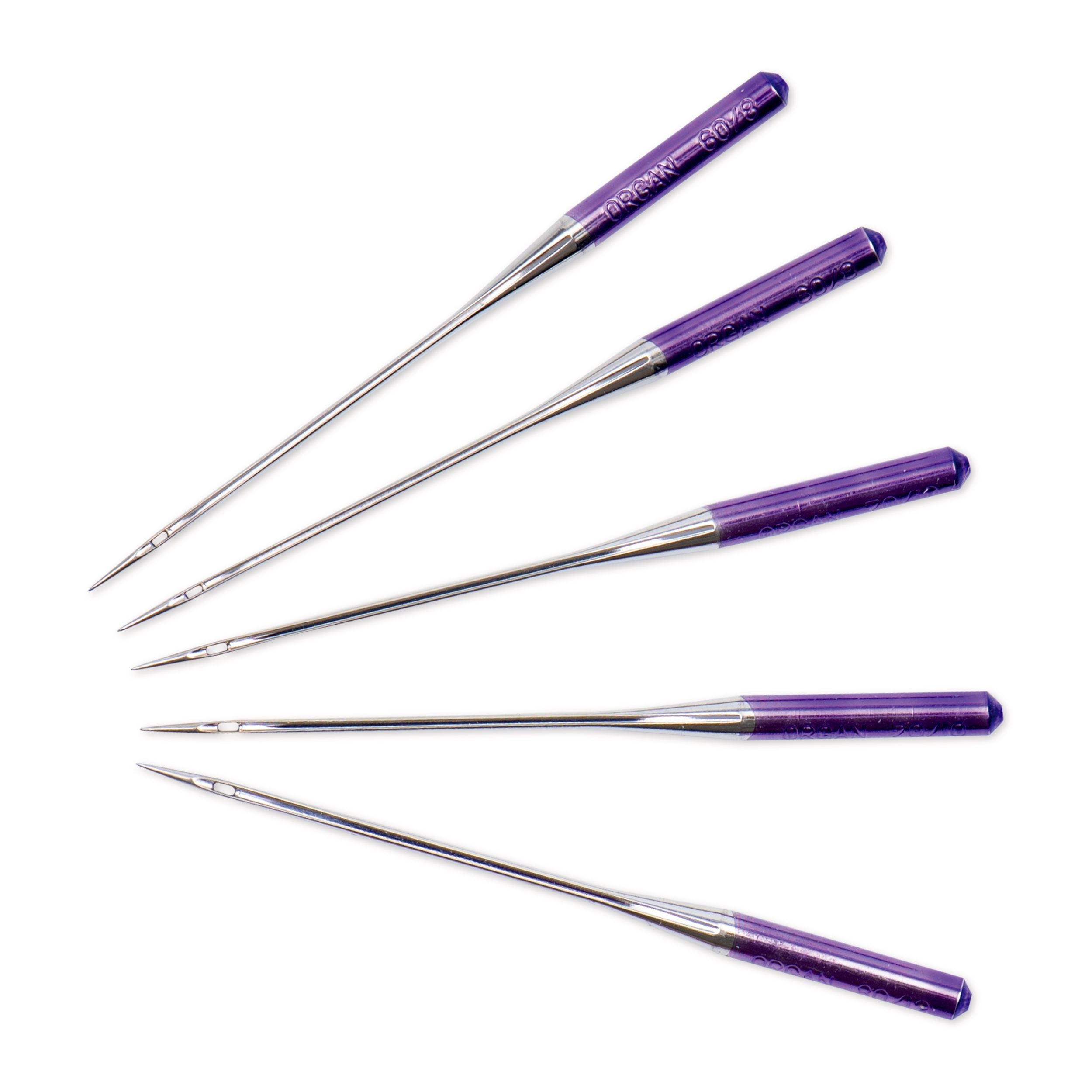Microtex ompelukoneneula 60-80 lajitelma