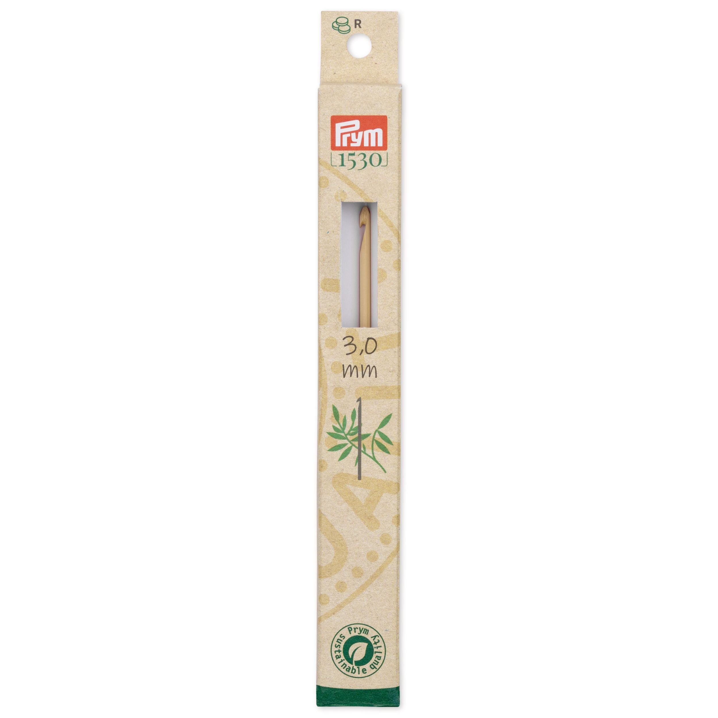 Virkkauskoukku, bambu Prym 1530