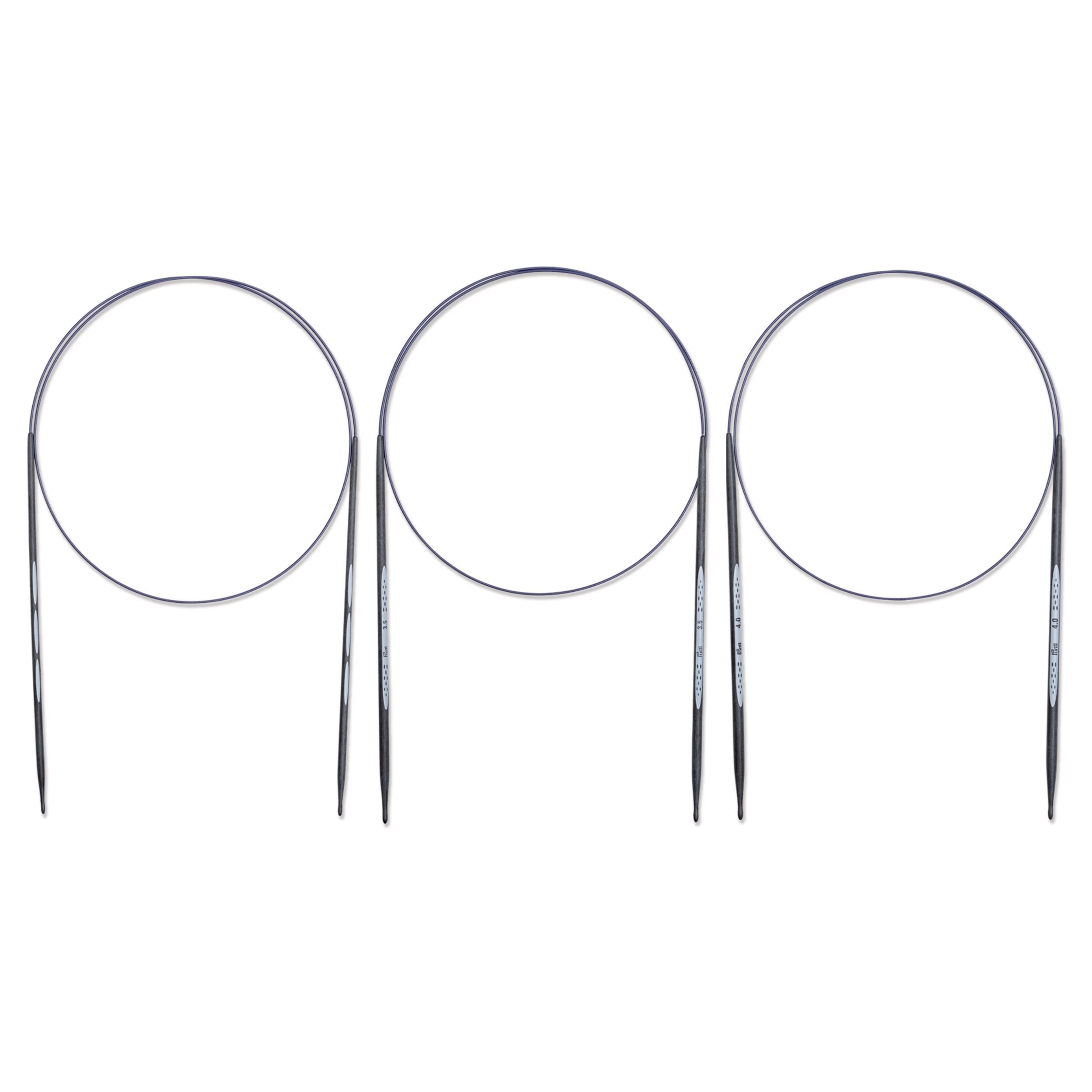 Pyöröpuikkosetti prym.ergonomics Carbon 80 cm 3,0-4,0 mm