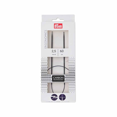 Pyöröpuikko prym.ergonomics carbon 2,5 mm