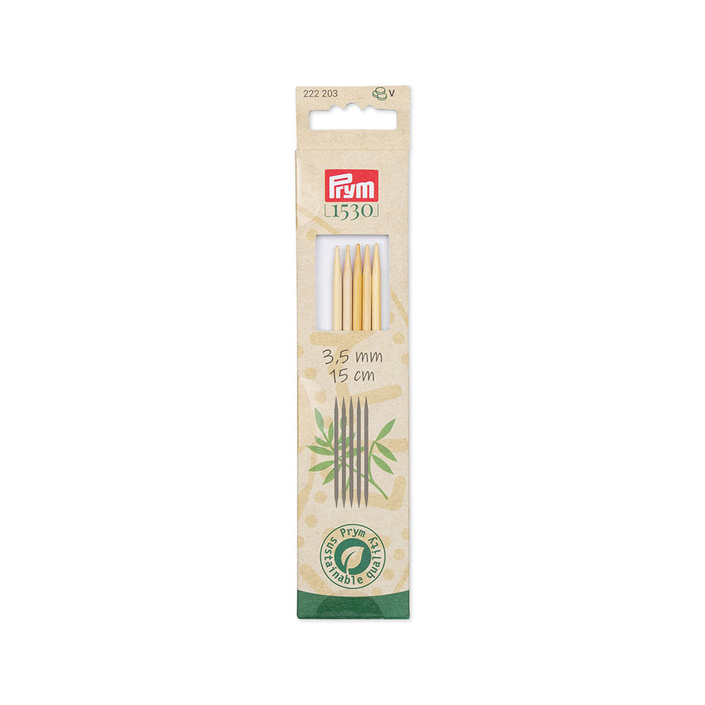 Prym 1530 Sukkapuikko 15cm, bambu