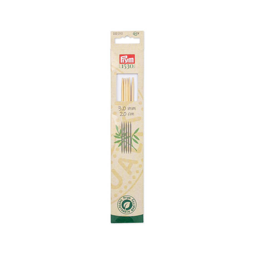 Prym 1530 Sukkapuikko 20cm, bambu