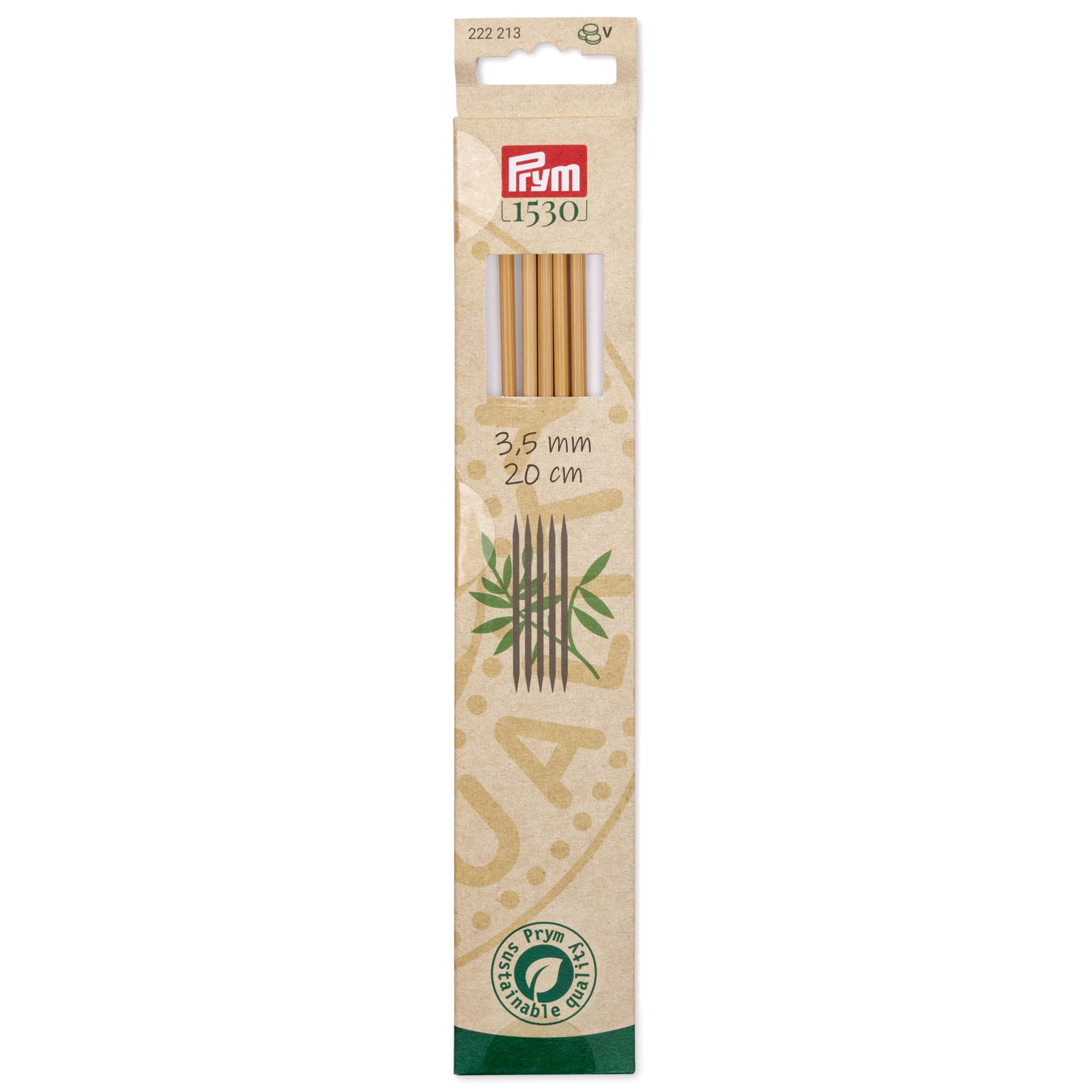 Prym 1530 Sukkapuikko 20cm, bambu