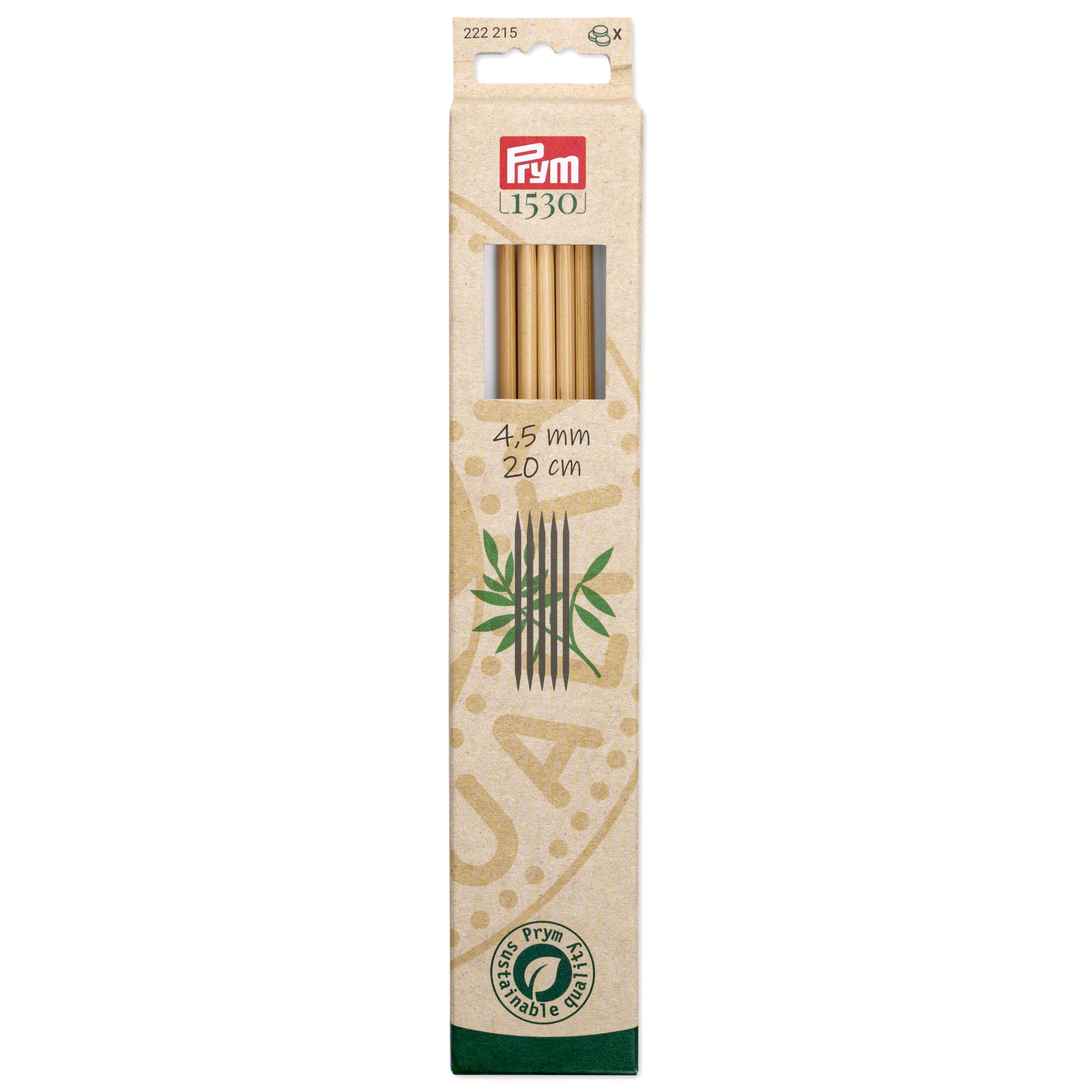 Prym 1530 Sukkapuikko 20cm, bambu