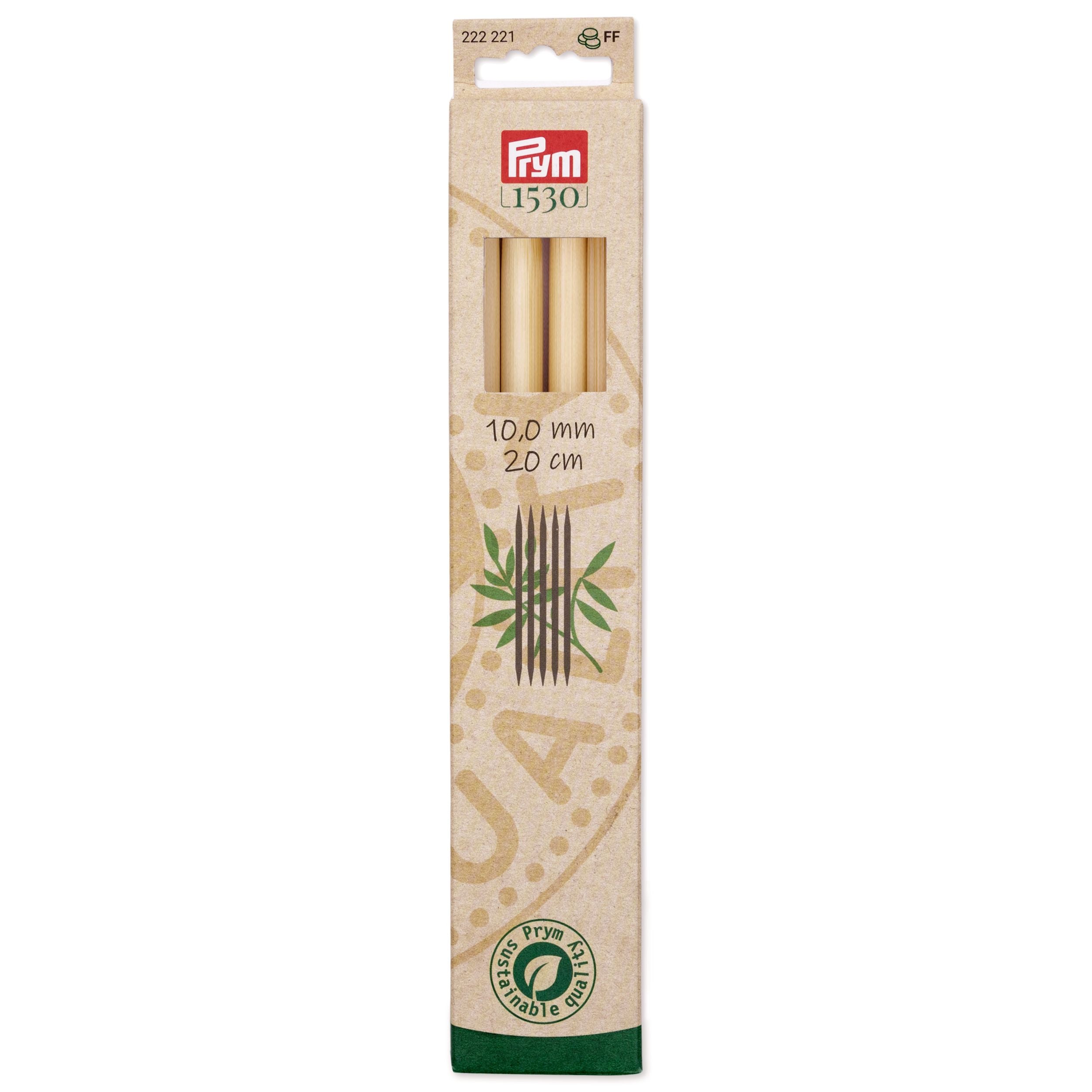 Prym 1530 Sukkapuikko 20cm, bambu
