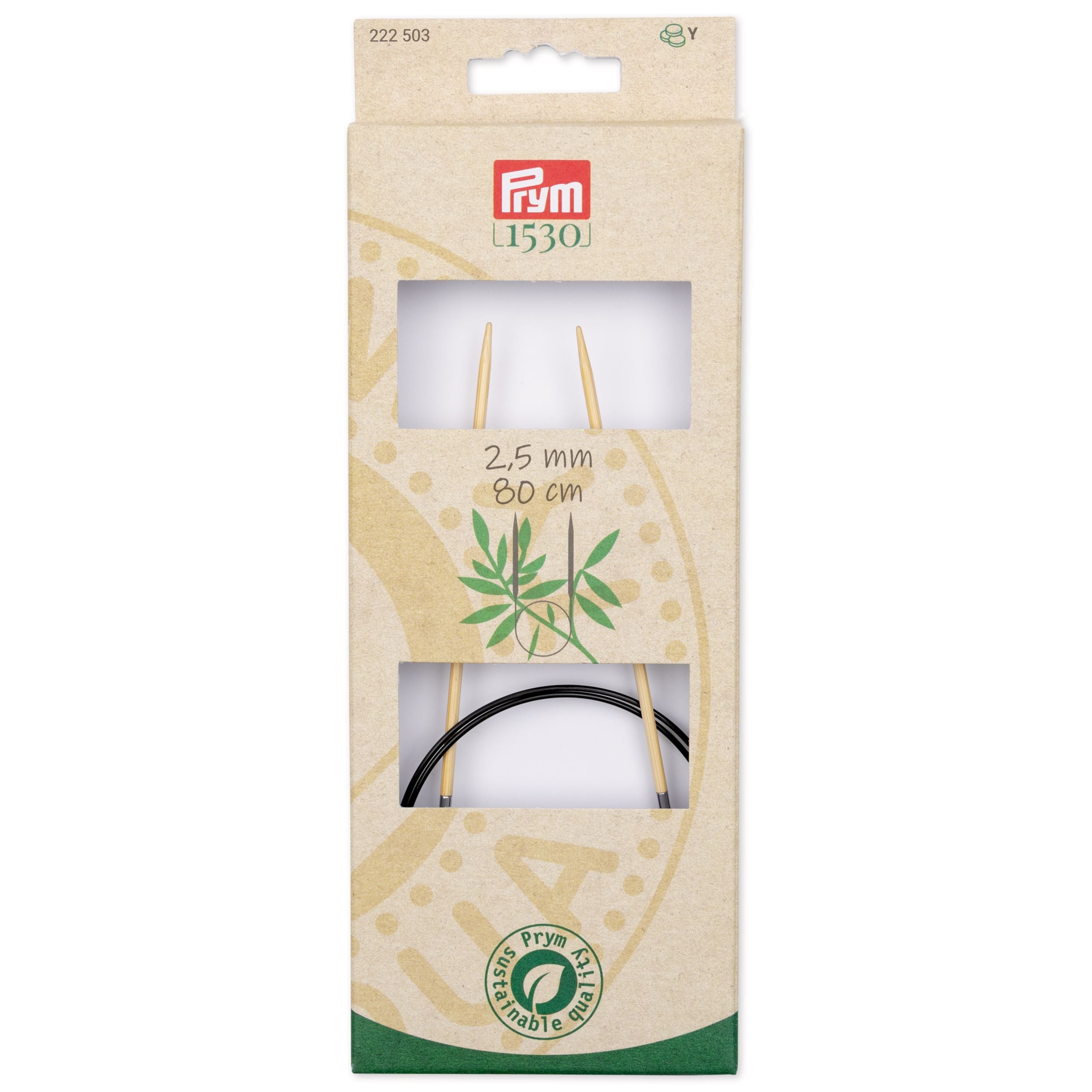 Prym 1530 Pyöröpuikko 80cm, bambu