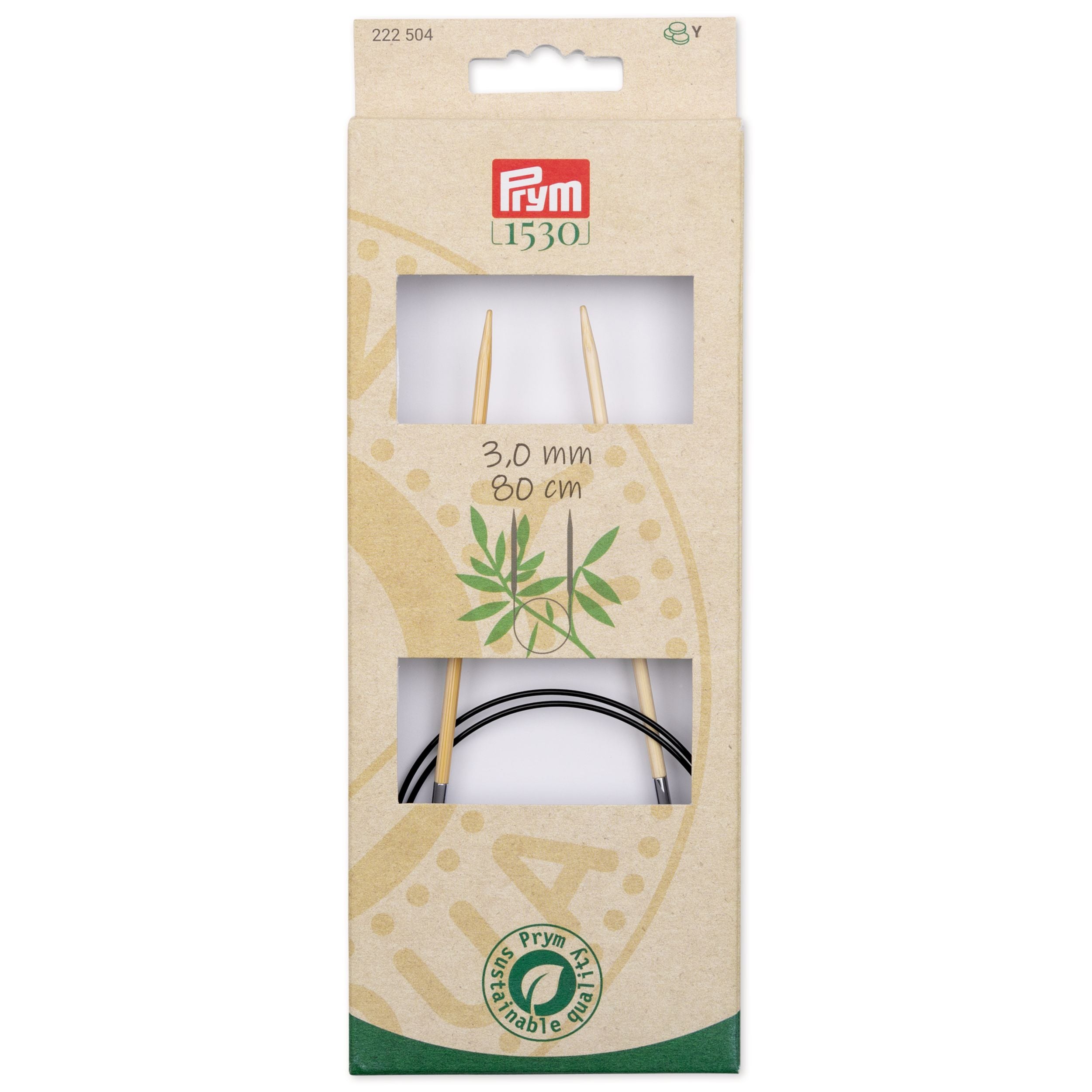 Prym 1530 Pyöröpuikko 80cm, bambu