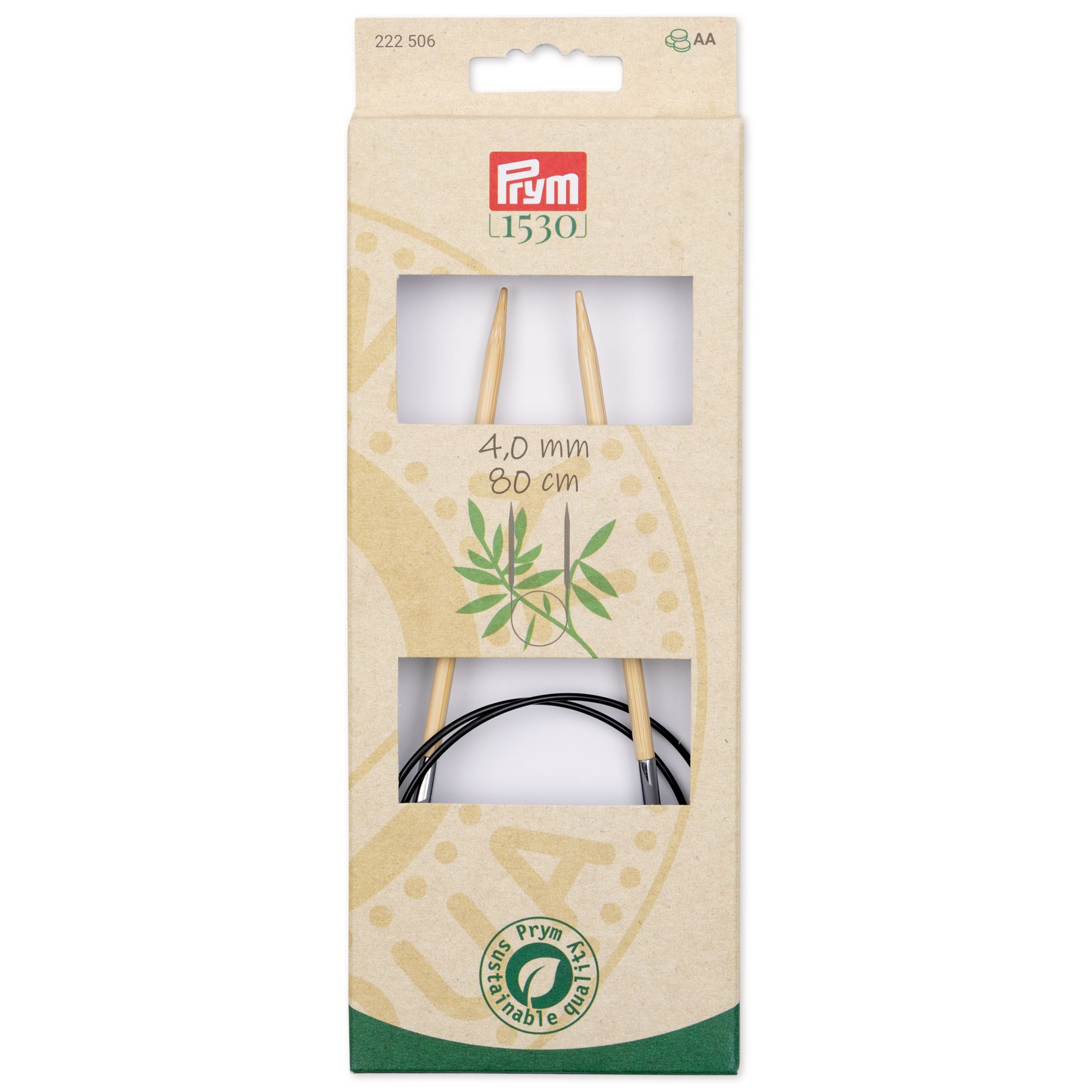 Prym 1530 Pyöröpuikko 80cm, bambu