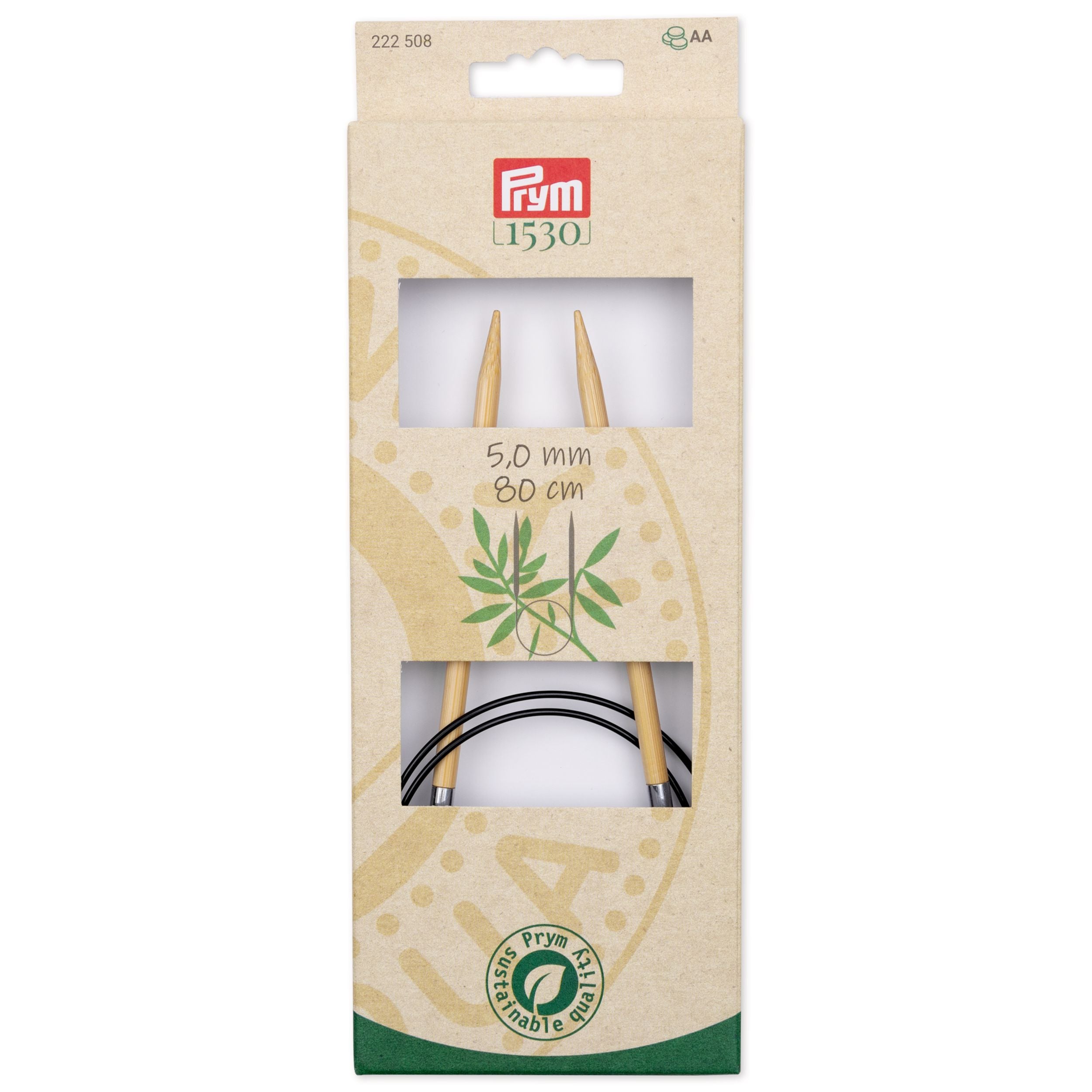 Prym 1530 Pyöröpuikko 80cm, bambu