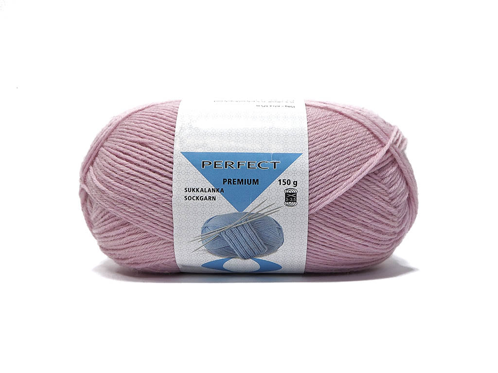 Perfect Premium 6 yksivärinen sukkalanka 150 g