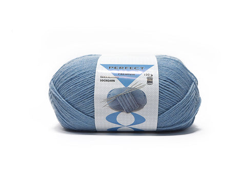 Perfect Premium 6 yksivärinen sukkalanka 150 g