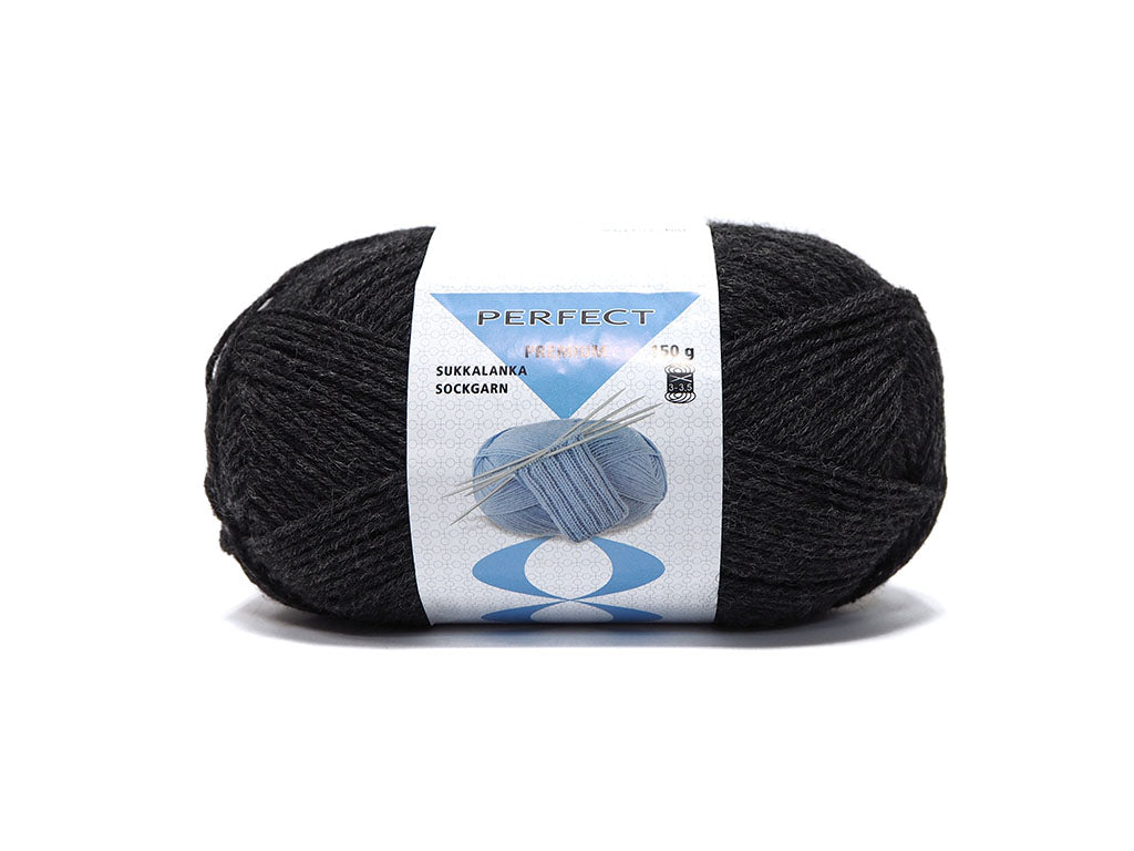 Perfect Premium 6 yksivärinen sukkalanka 150 g