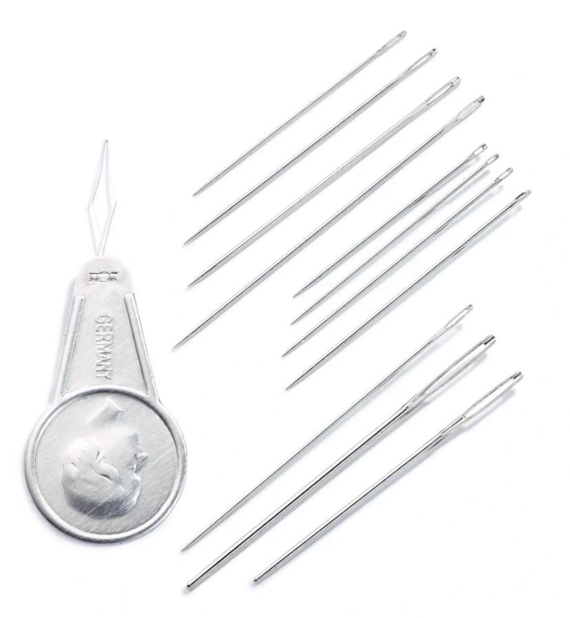 Ompelu-, kirjonta- ja parsinneulalajitelma