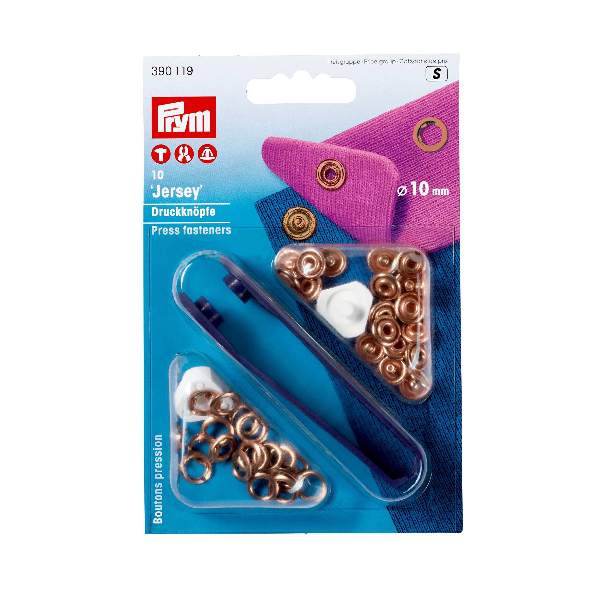 Jersey- ja rengasnepparit 8mm 10mm 12mm