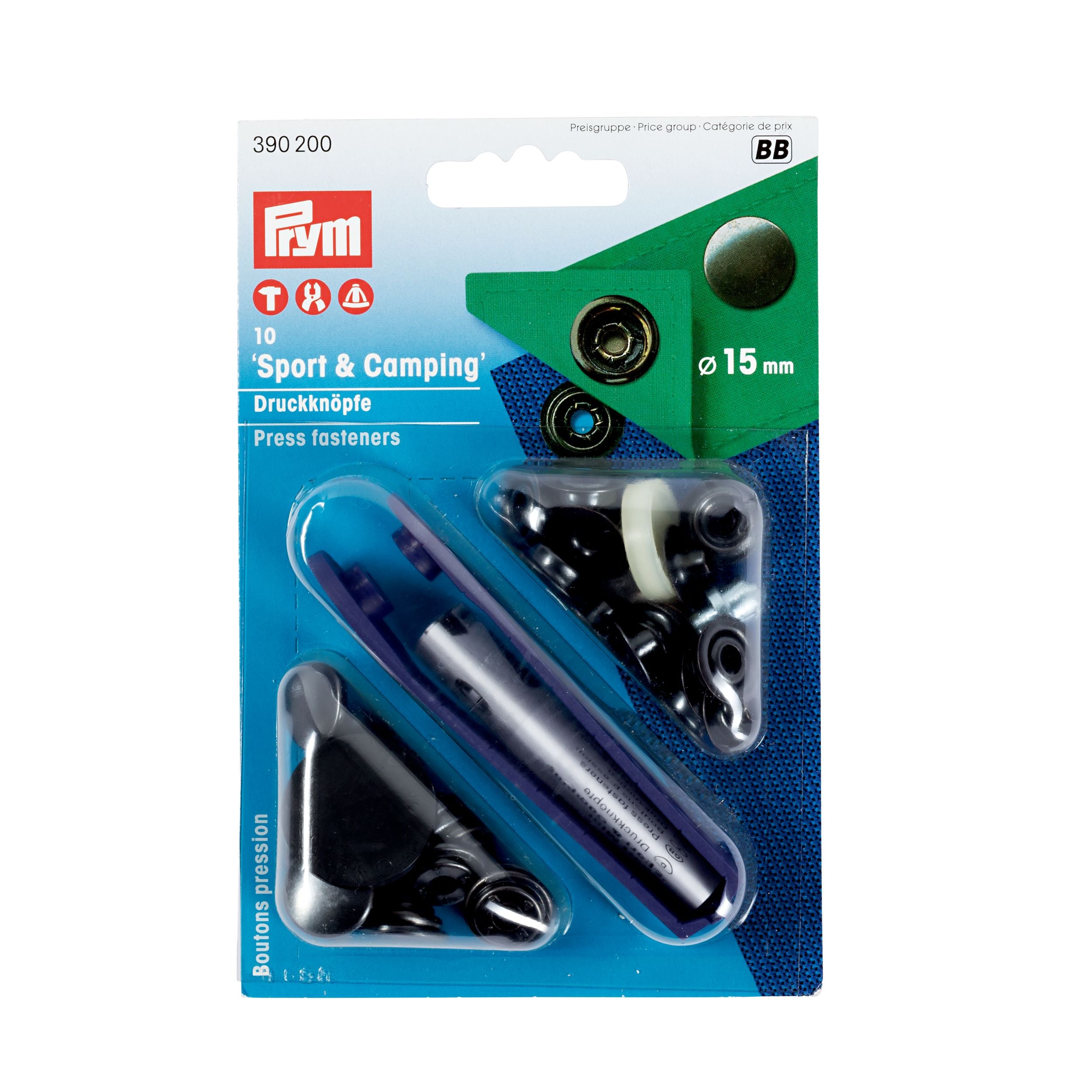 Painonappi Sport & Camping 15mm