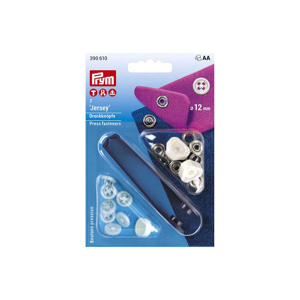 Jerseyneppari, 12mm, valkoinen