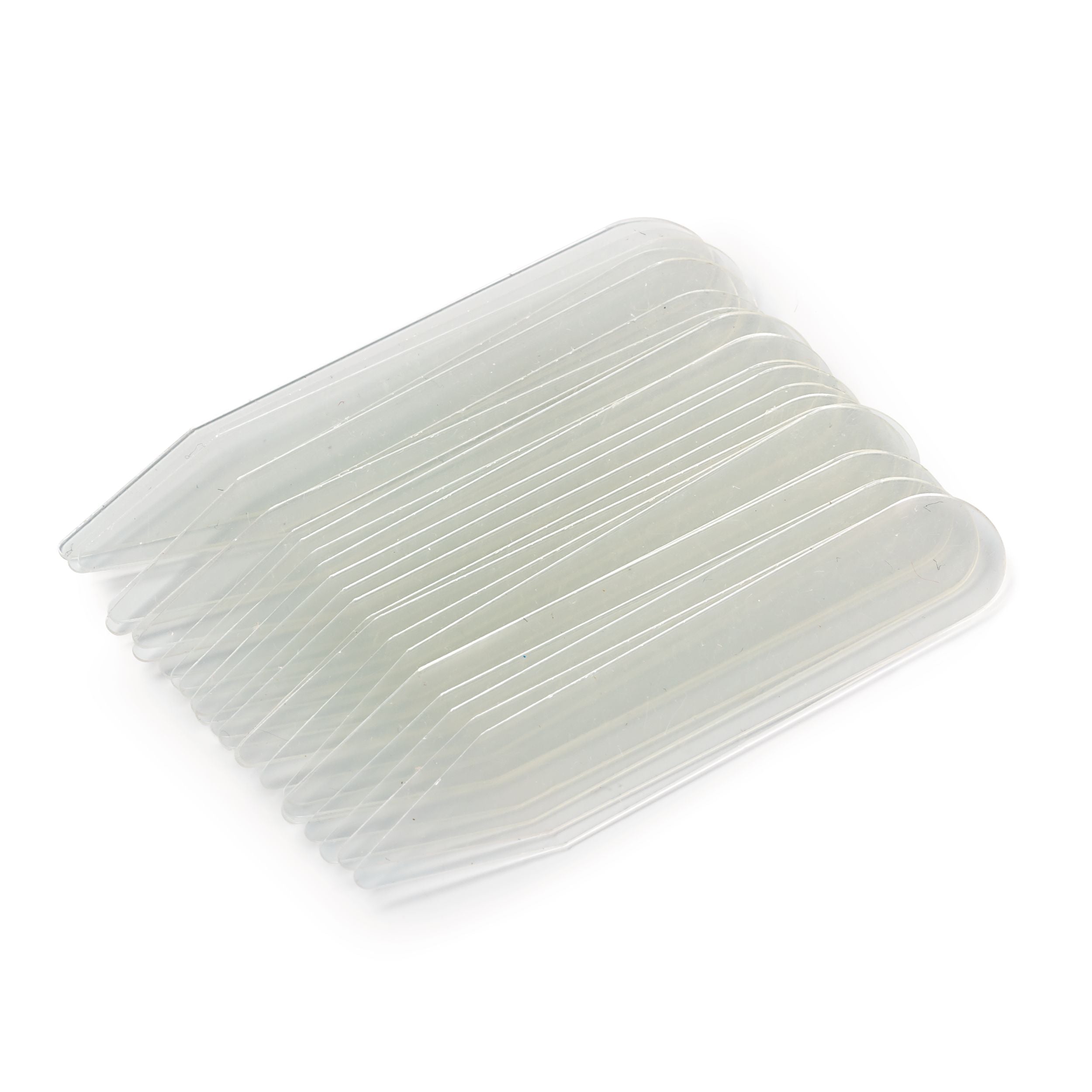 Kaulusvahvike, 10 x 55mm, läpinäkyvä