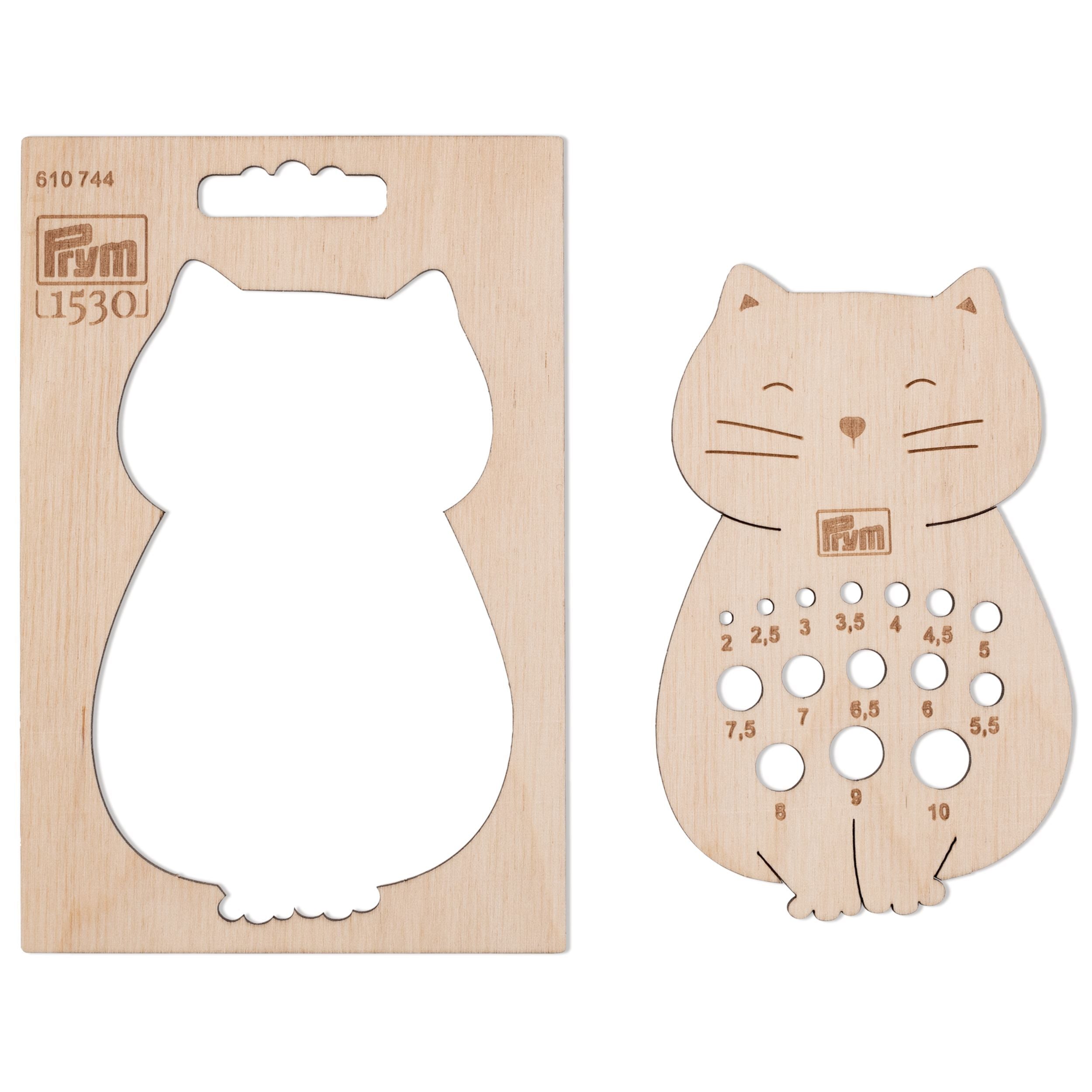 Puikkomittari kissa, puuta