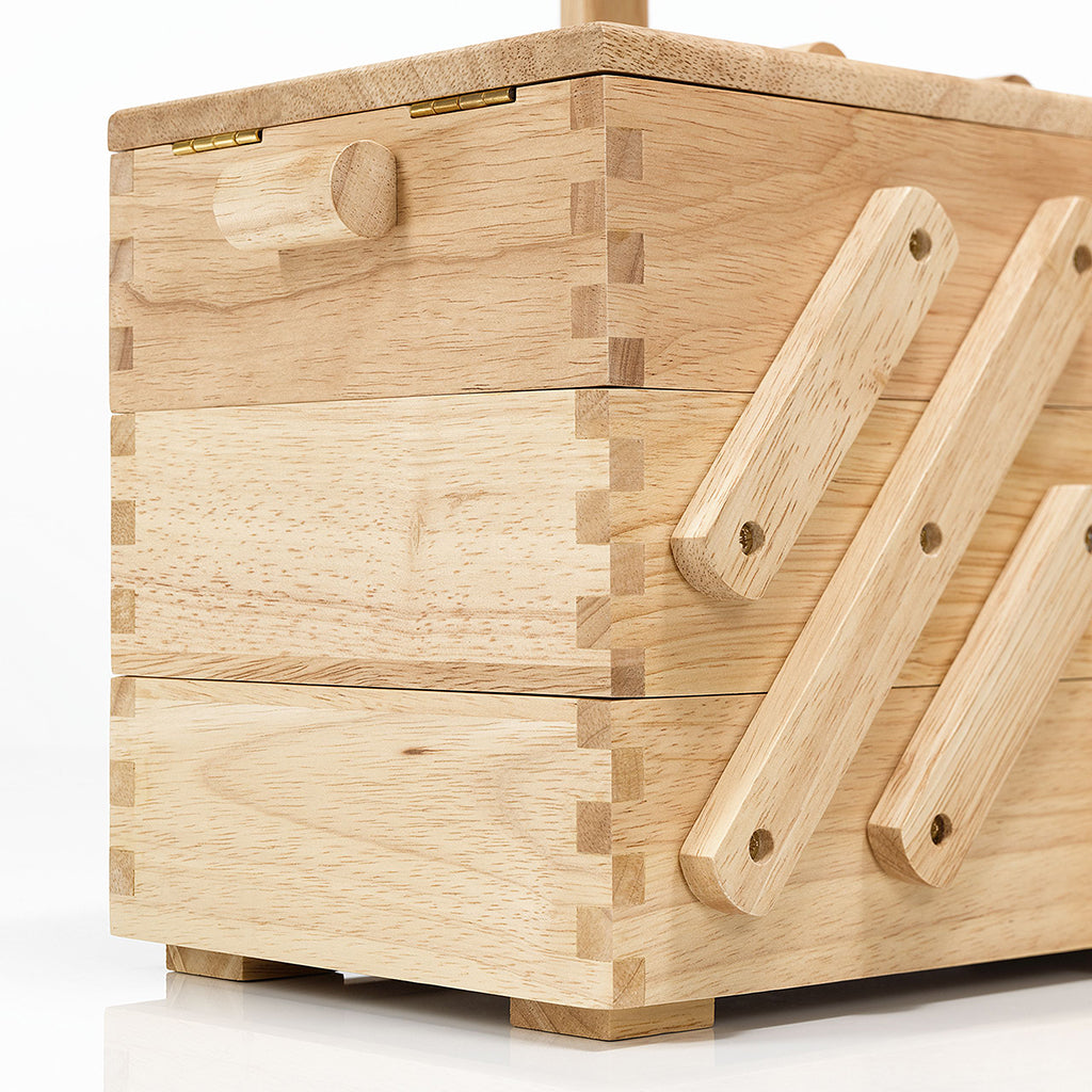 Ompelukori vaaleaa puuta M