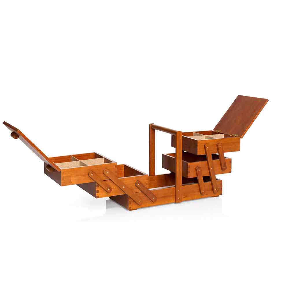 Ompelukori tummaa puuta L