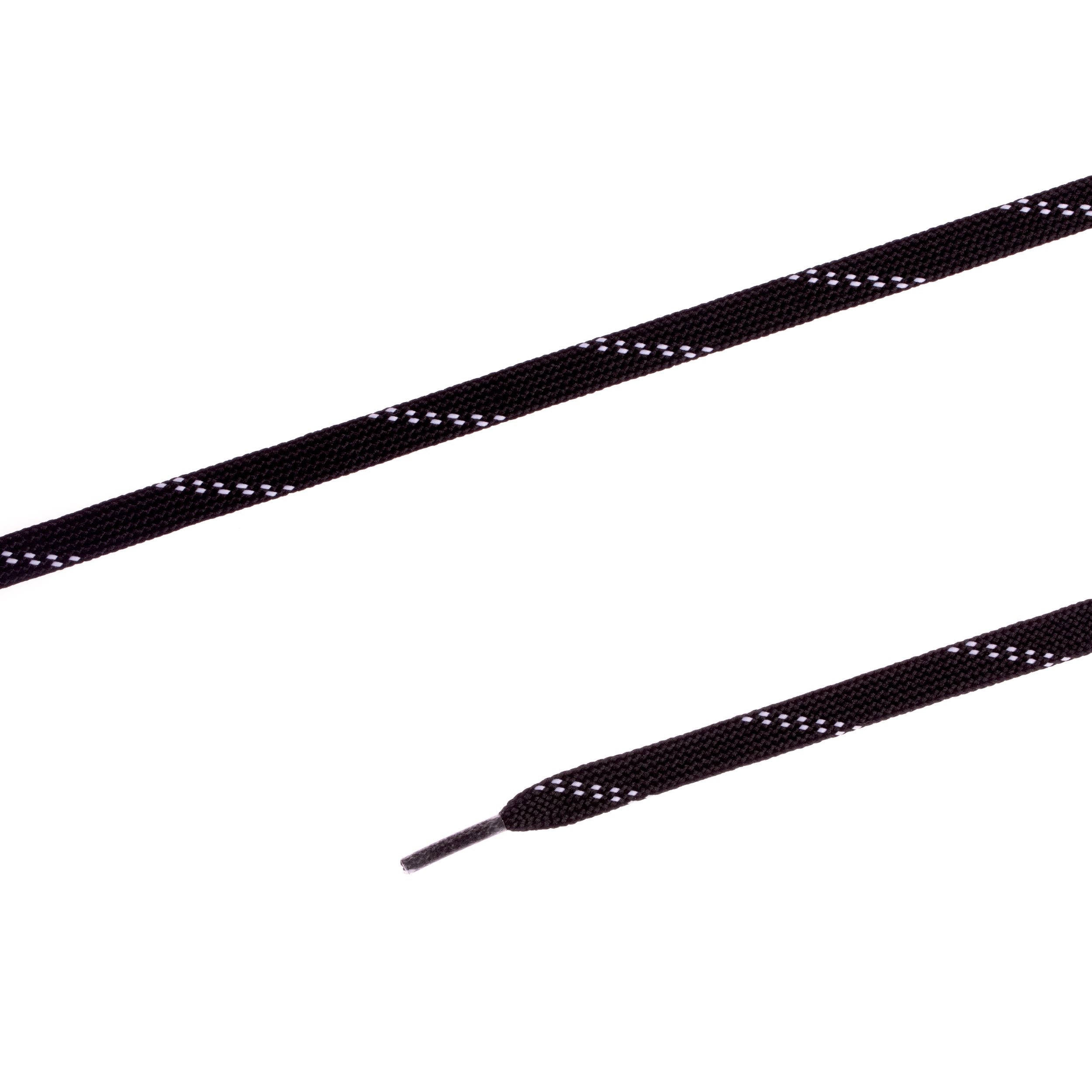 Kengännauhat, vettähylkivät, 100 cm, musta/valkoinen