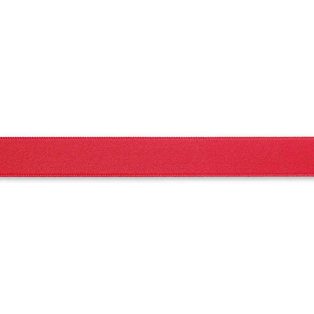 Satiininauha, 15mm, tumman punainen