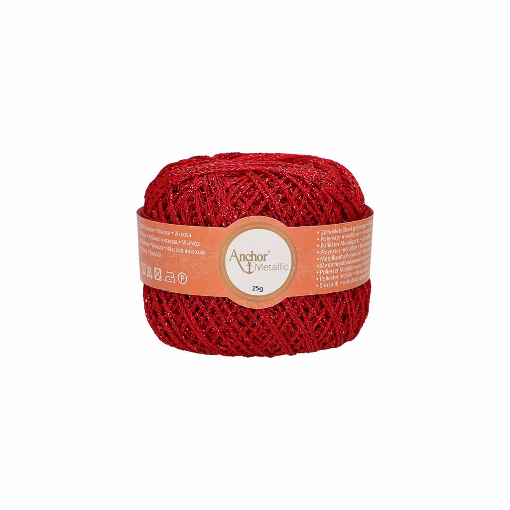 Anchor Metallic virkkauslanka 25 g