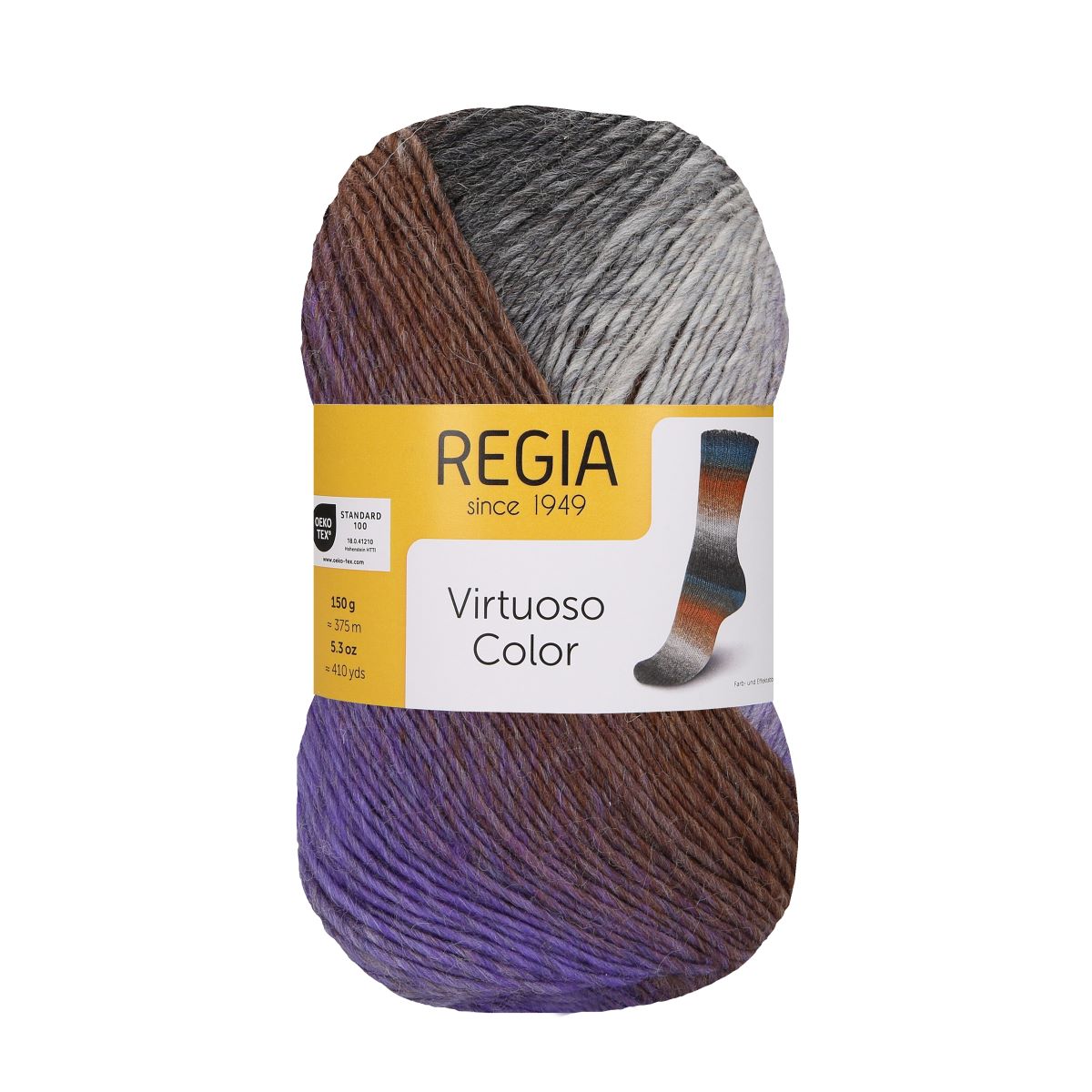 Regia Virtuoso Color sukkalanka 150 g