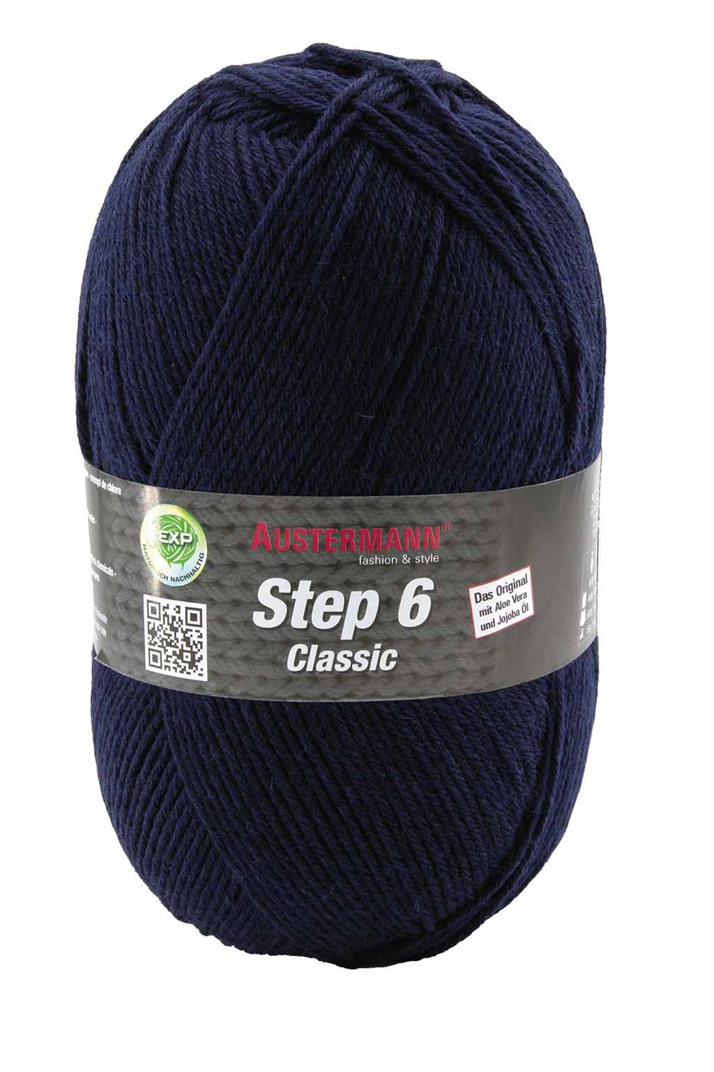 Step 6 Classic yksivärinen sukkalanka 150 g