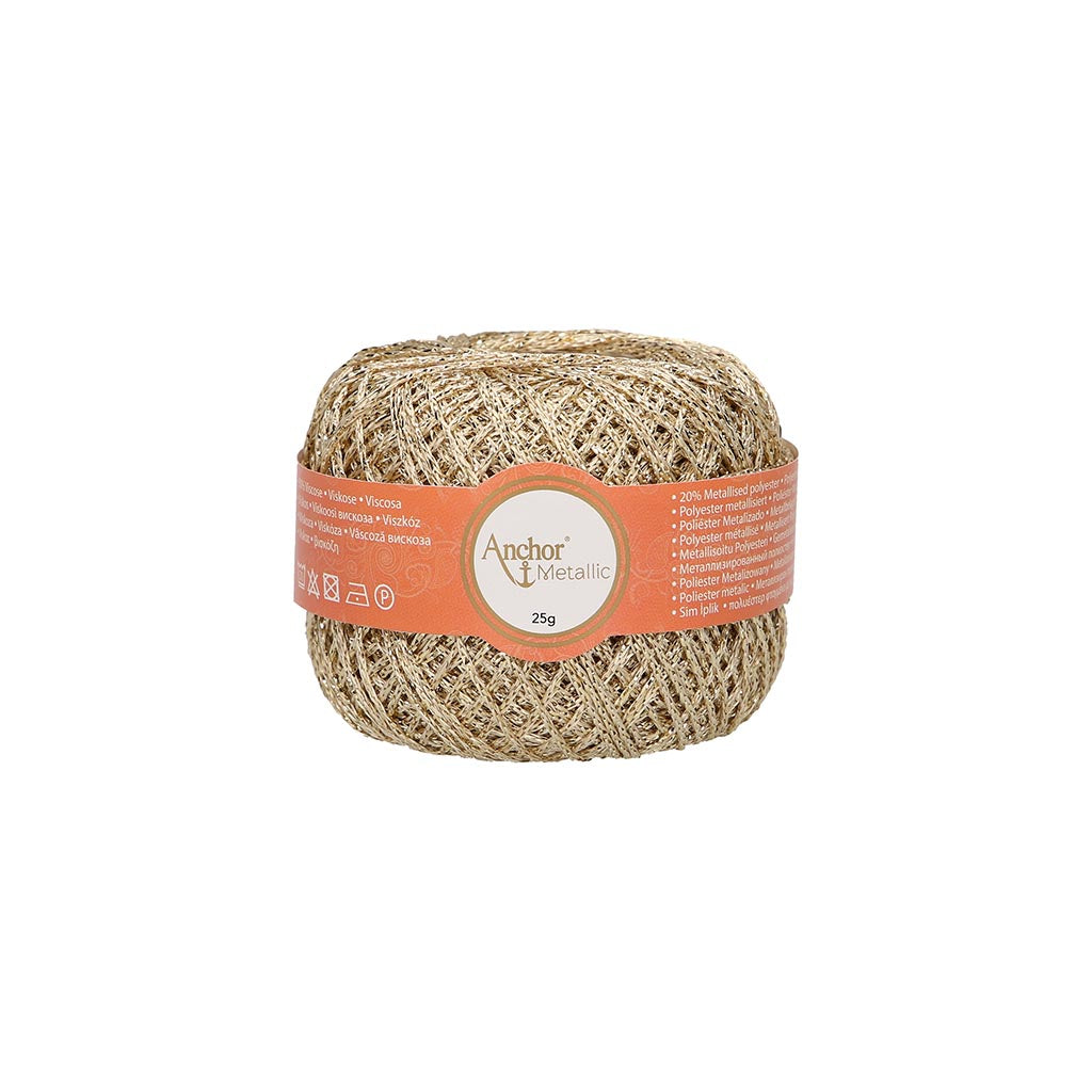 Anchor Metallic virkkauslanka 25 g