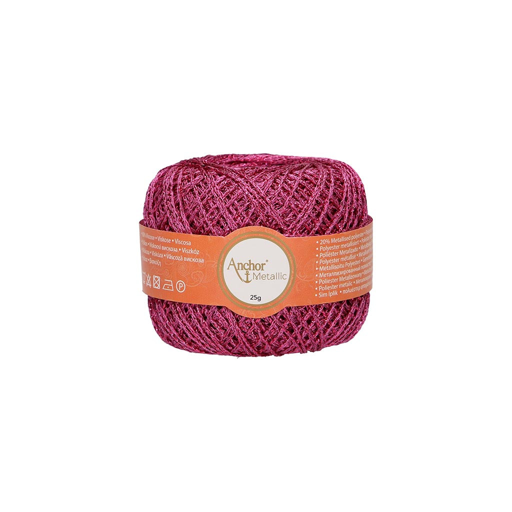 Anchor Metallic virkkauslanka 25 g
