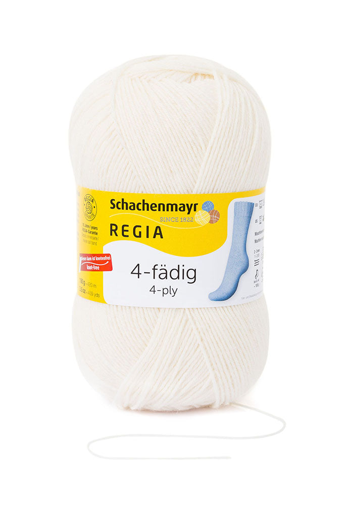 Regia 4 yksivärinen sukkalanka 100 g