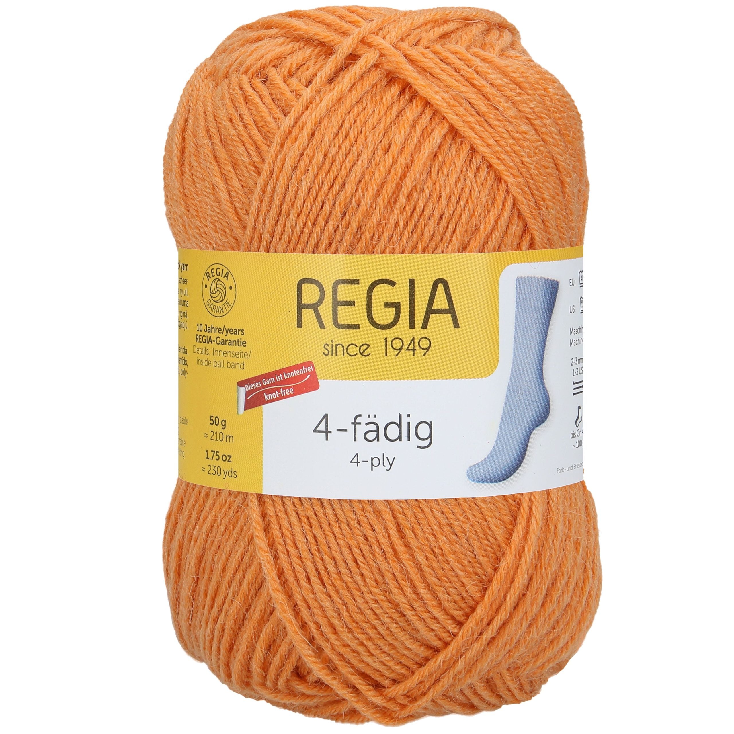 Regia 4 yksivärinen sukkalanka 50 g