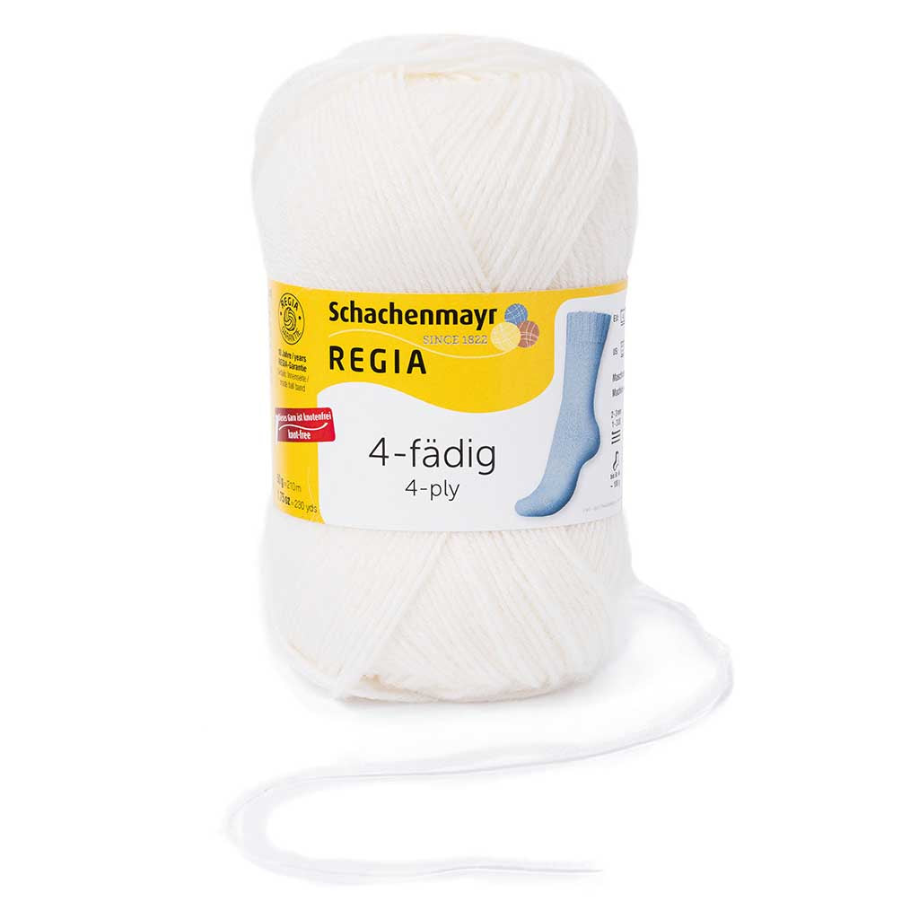 Regia 4 yksivärinen sukkalanka 50 g