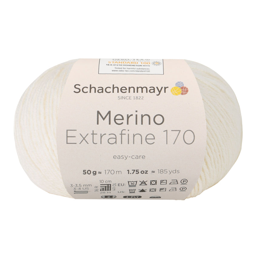 Schachenmayr Merino Extrafine 170 neulelanka50 g