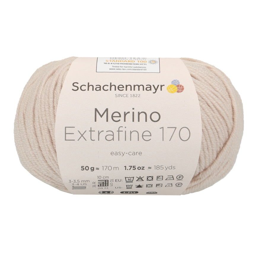 Schachenmayr Merino Extrafine 170 neulelanka50 g